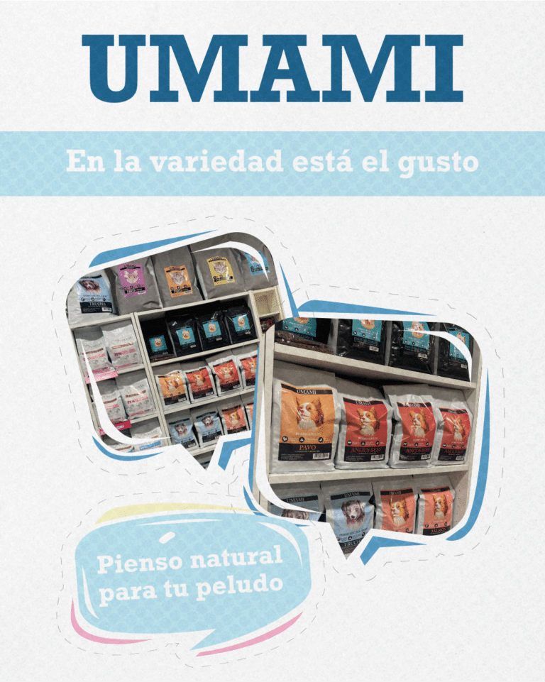 Pieza para la marca de pienso natural Umami